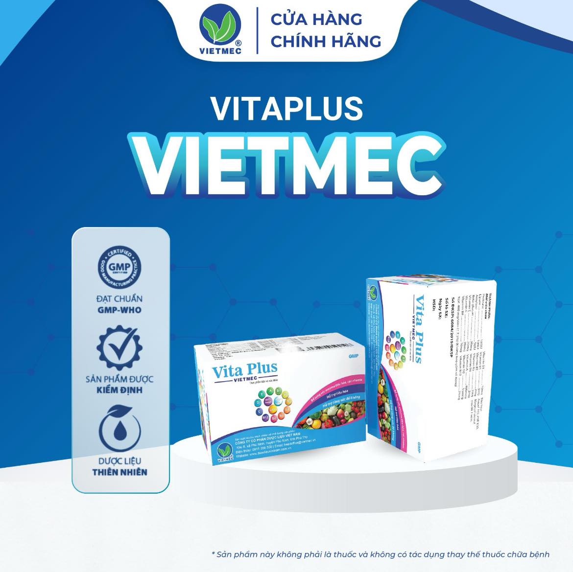 Vitaplus Hộp 60 Viên - Hỗ Trợ Tiêu Hoá, Giúp Ăn Ngon, Tăng Cường Sức Đề Kháng  Vitmin tổng hợp và khoáng chất