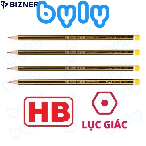 Bút chì gỗ độ cứng HB cao cấp Thiên Long Bizner BIZ-P01 - ByLy
