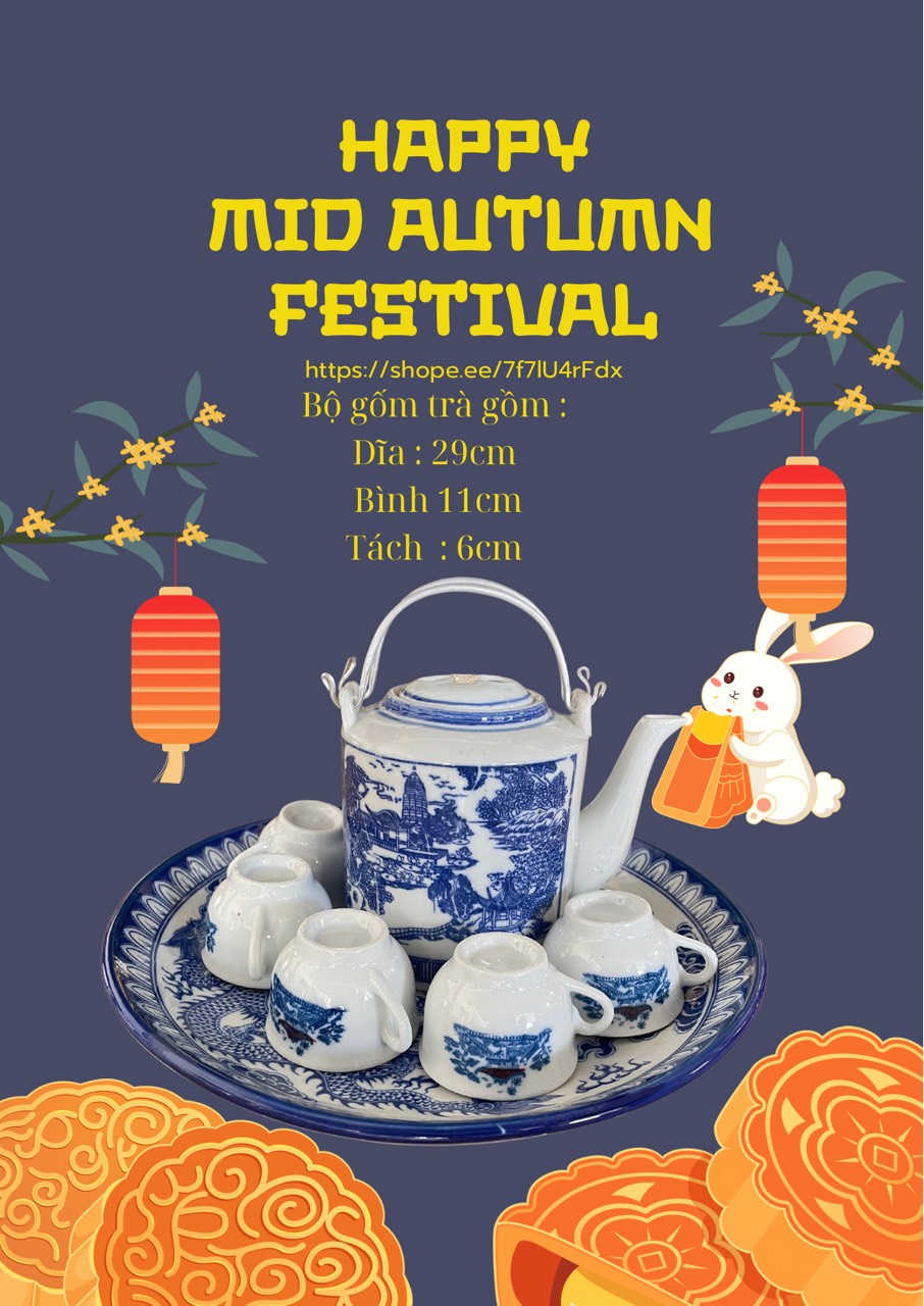 Bộ tách trà xưa