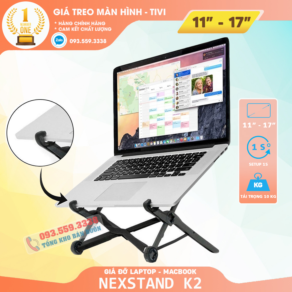 Giá đỡ laptop, macbook nexstand k2 - kệ để laptop - máy tính bảng trên bàn - tản nhiệt tốt