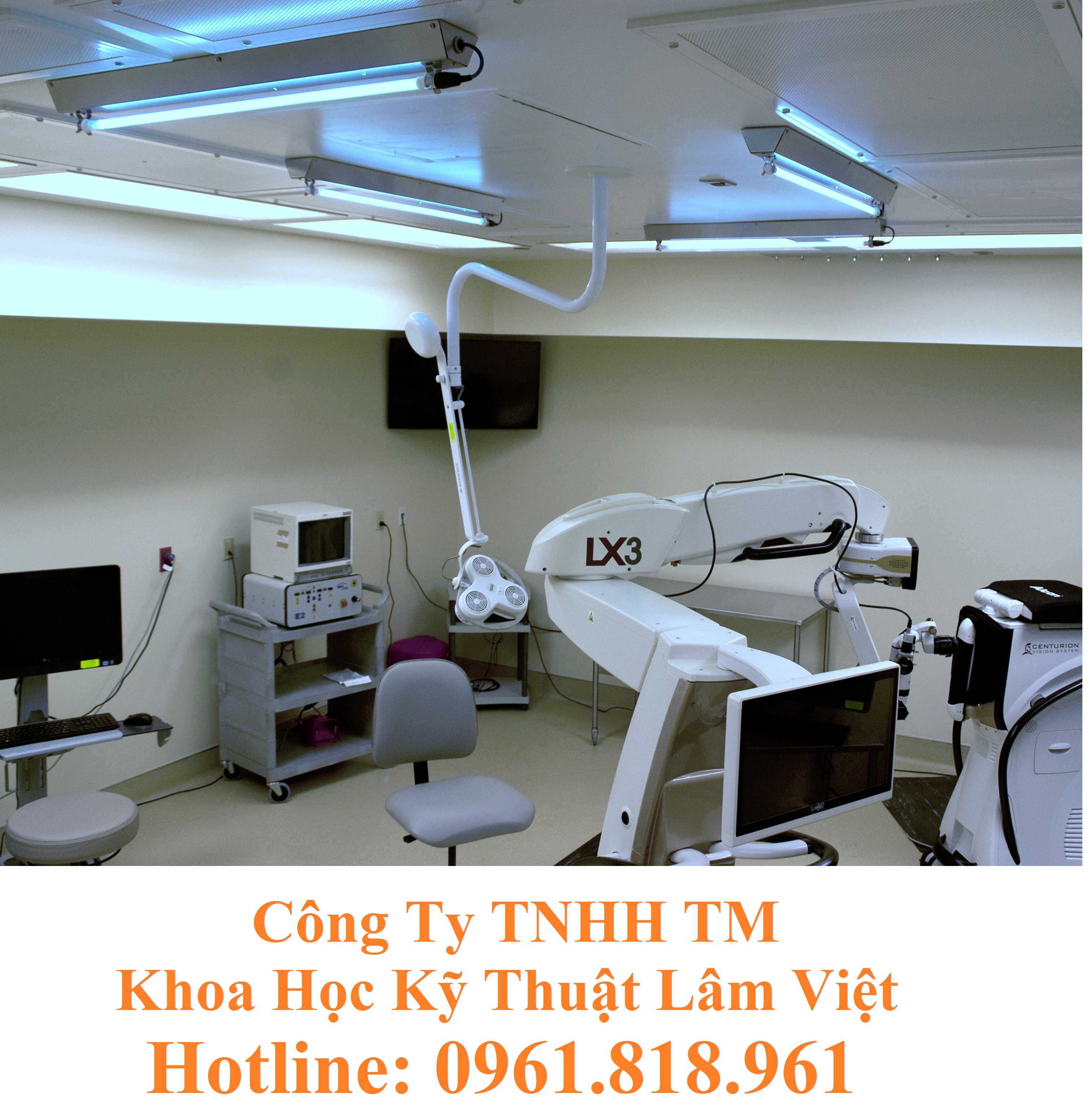 Đèn Tiệt Trùng UVC Lắp Đặt Trần Nhà