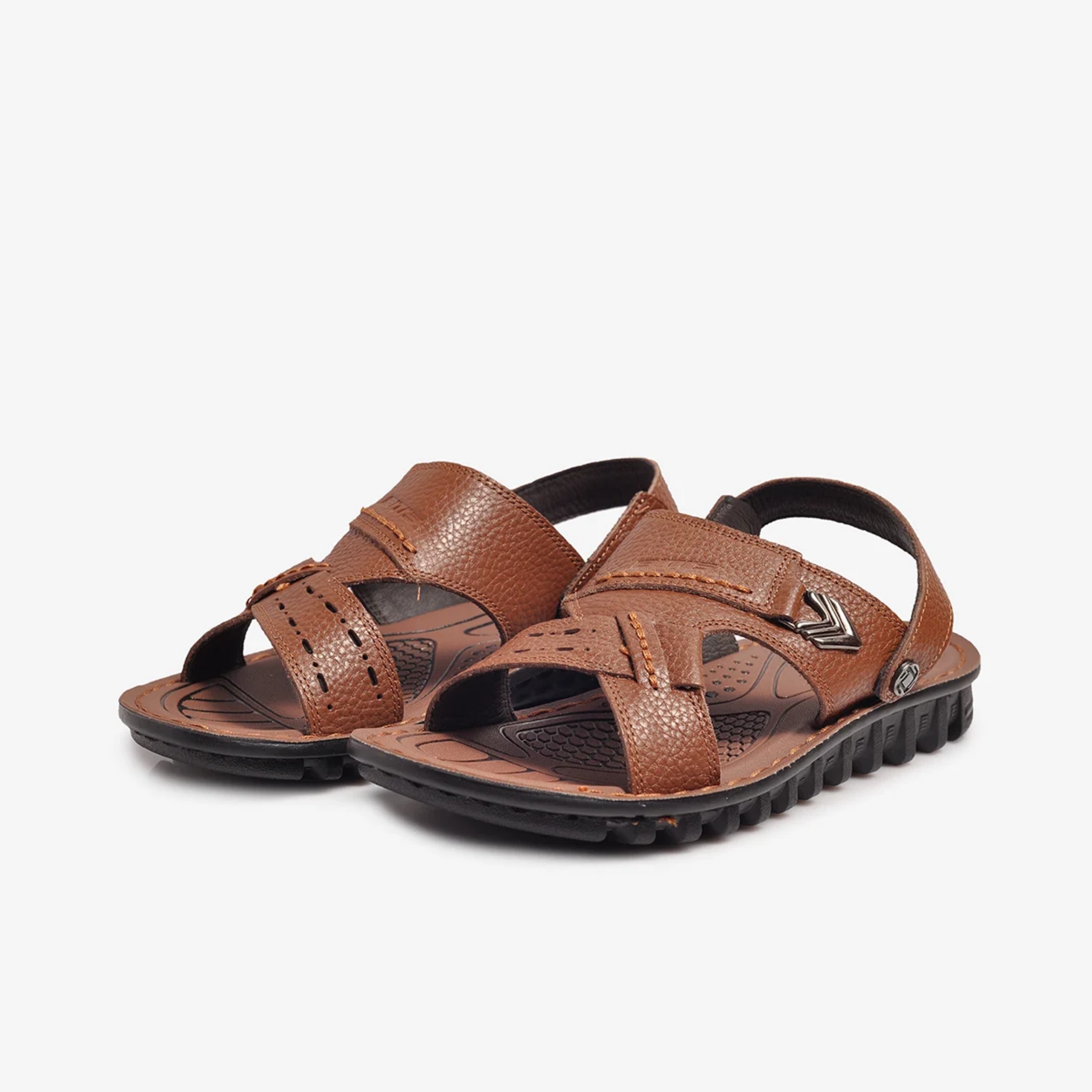 Giày sandal da nam - ddm035544nal