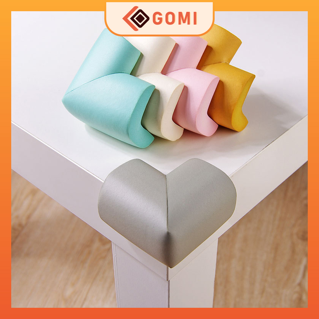 Miếng mút xốp bọc cạnh bàn, bọc góc bàn, bọc góc tủ, cạnh giường an toàn cho bé