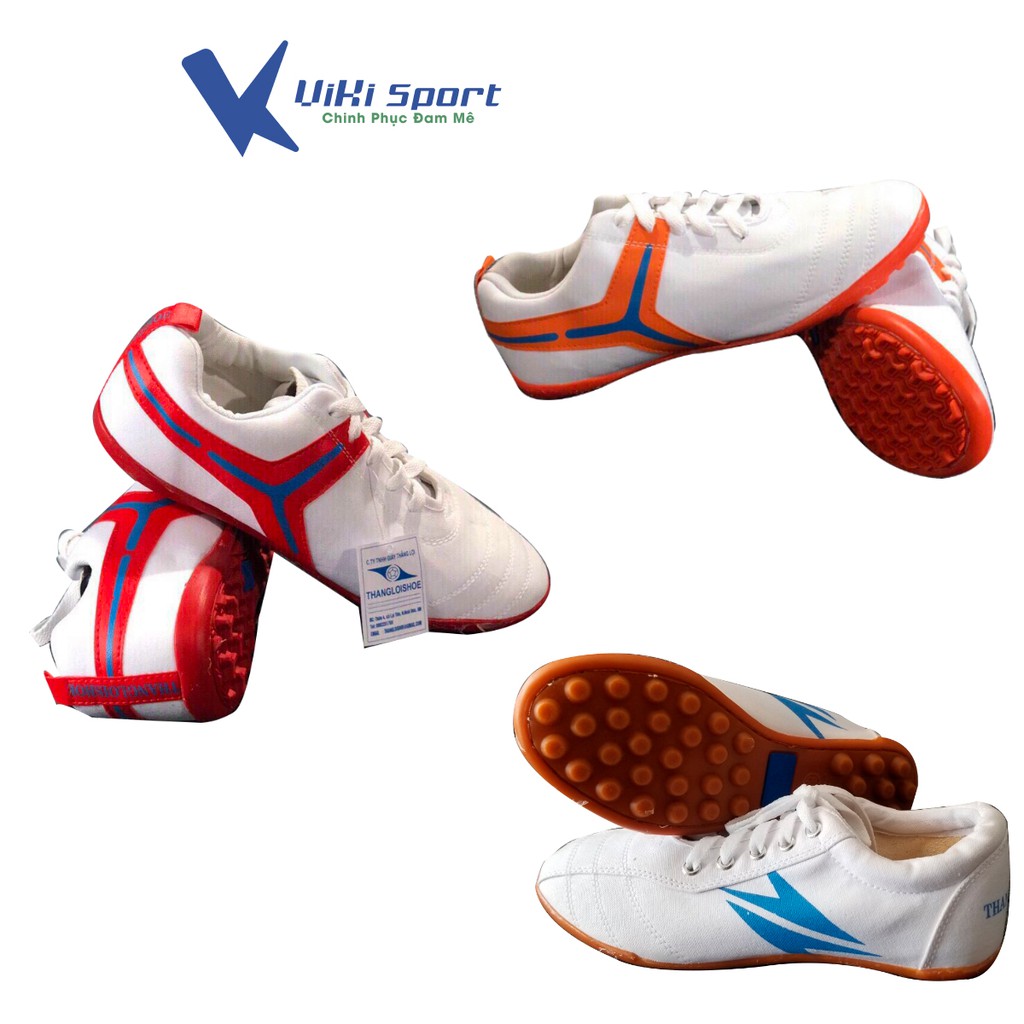 Giày Vải Đá Bóng Sân Cỏ Nhân Tạo Đinh Găm, Giày Đinh Vải Thăng Long - ViKi Sport