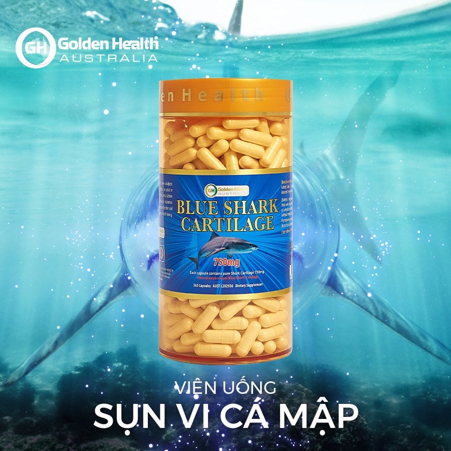 Viên uống sụn vi cá mập golden health