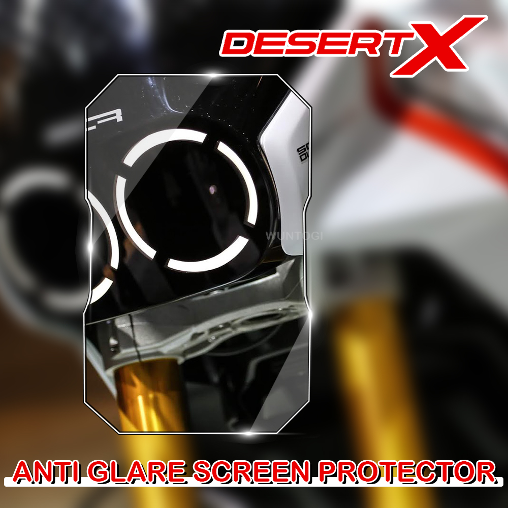 Desertx Phụ Kiện Bảng Điều Khiển Bảo Vệ Màn Hình Cho Ducati Sa Mạc X 2022 Chống Lóa Bảo Vệ Màn Hình Cụ Bảo Vệ Phim