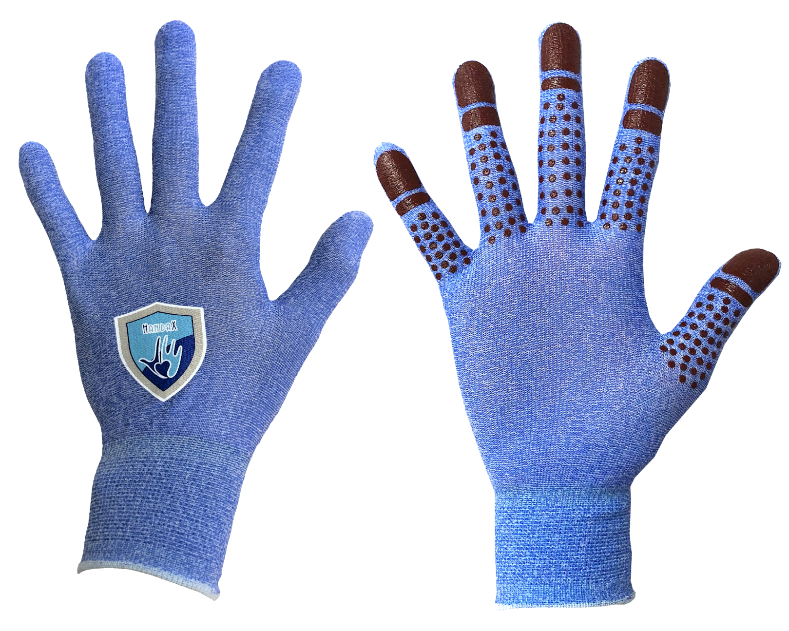 Găng tay khử khuẩn dùng giặt nhiều lần [Blue type] Size L cho người lớn