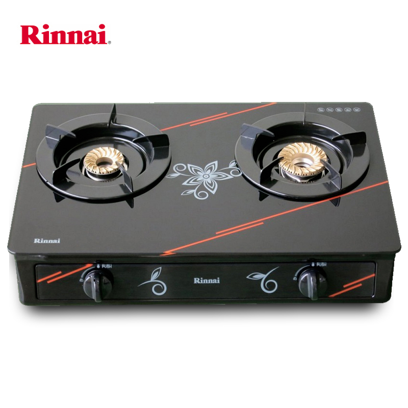 Bếp gas 6 tấc rinnai rv-3615gl , chén đồng lửa xanh tiết kiệm gas