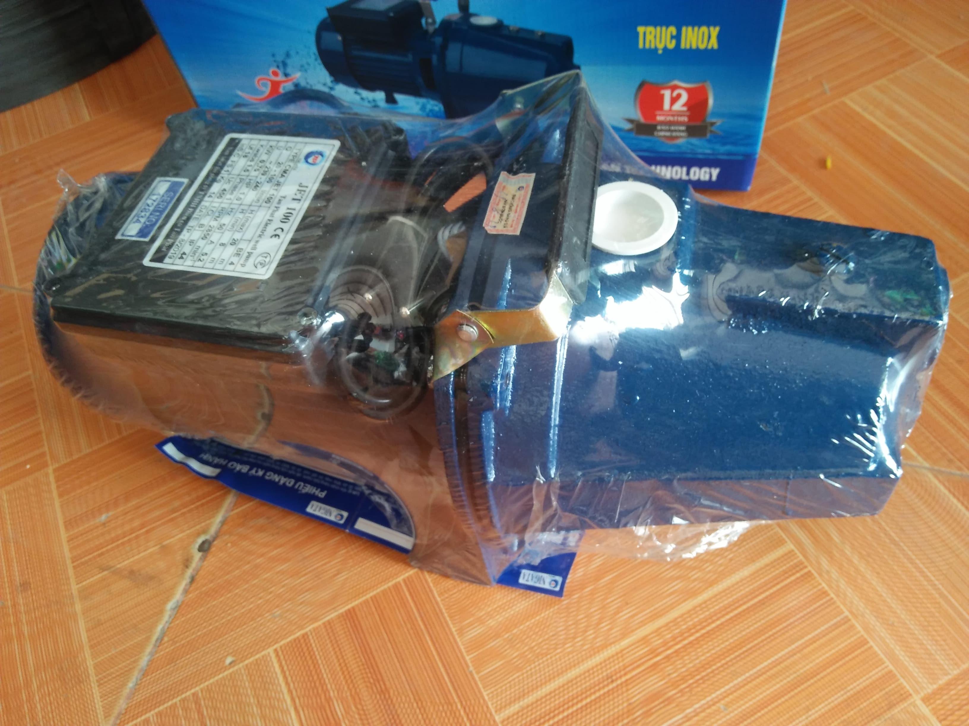 MÁY BƠM NƯỚC CON LỢN Máy Bơm nước gia đình 100% dây đồng ,trục Inox , Hàng Việt Nam chất lượng cao