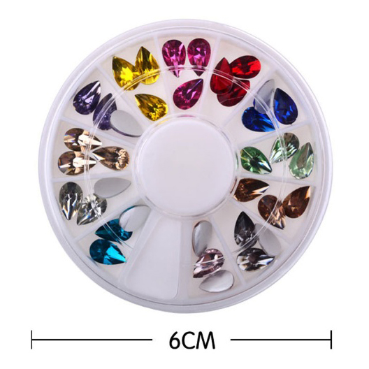 Khay hạt giọt sương chăm sóc trang trí móng làm nail nailart