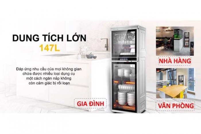 Máy sấy tiệt trùng gia đình Midea MXV-ZLP200LG501
