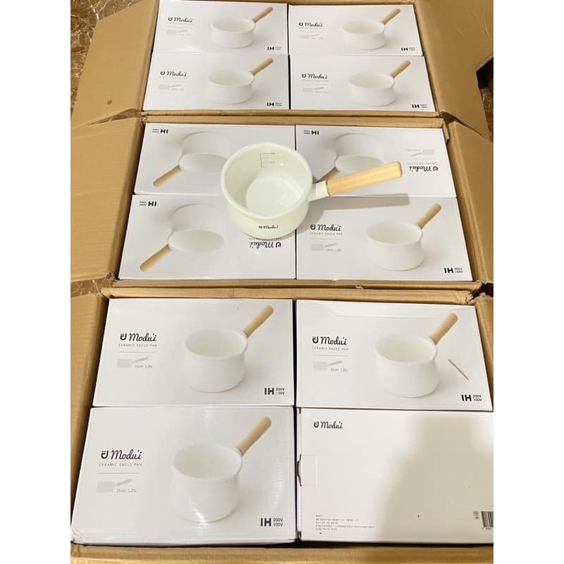 Nồi quánh tráng men sứ Xuất Hàn Modui
