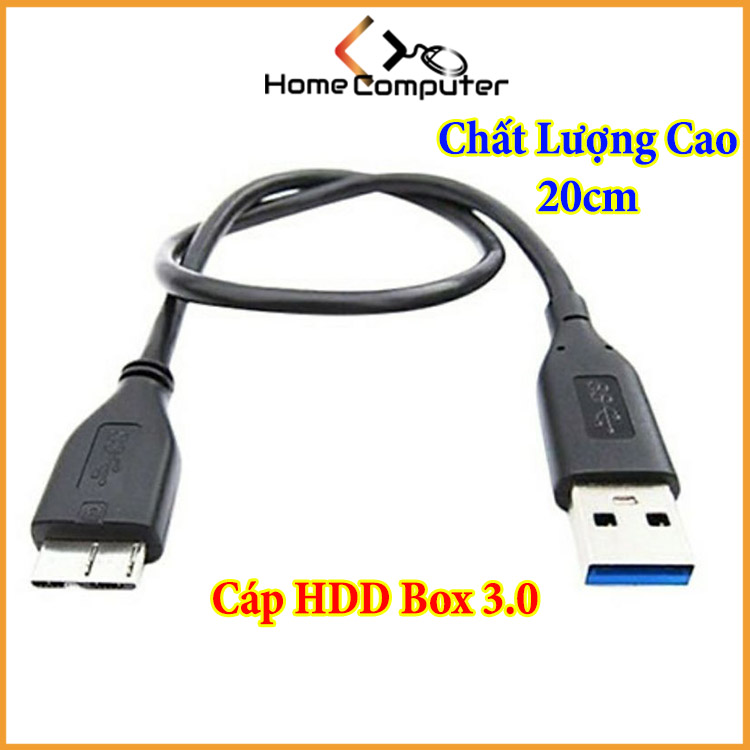 Cáp USB 3.0 cho ổ cứng di động , Box HDD.Home Computer