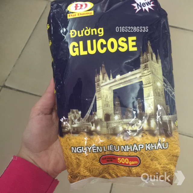 Đường thanh nhiệt glucose 500g