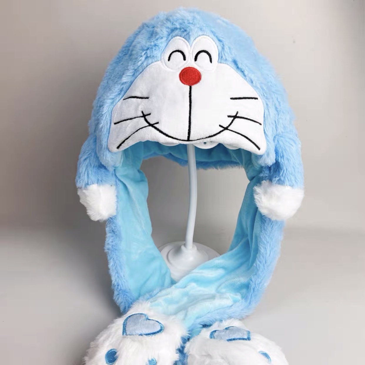 Mũ nón giật hình thú có đèn rất ấm siêu dễ thương cute ngộ nghĩnh