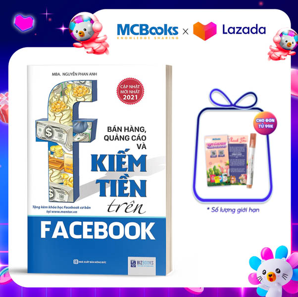 Sách Bán hàng, quảng cáo và kiếm tiền trên Facebook - BIZBooks