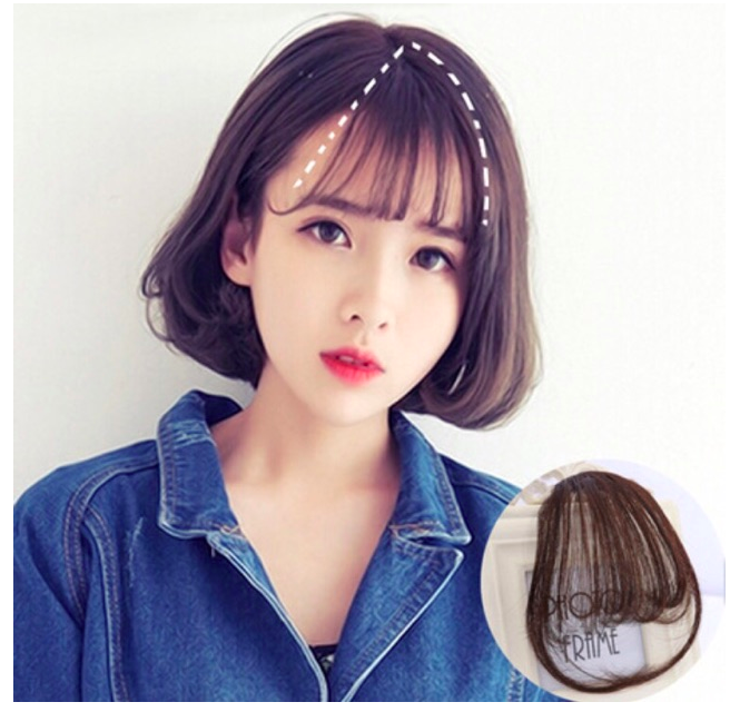 Có sẵn - Tóc Giả Mái Thưa (4 màu) có mai thẳng - Siêu TRẺ TRUNG phong cách Hàn Quốc