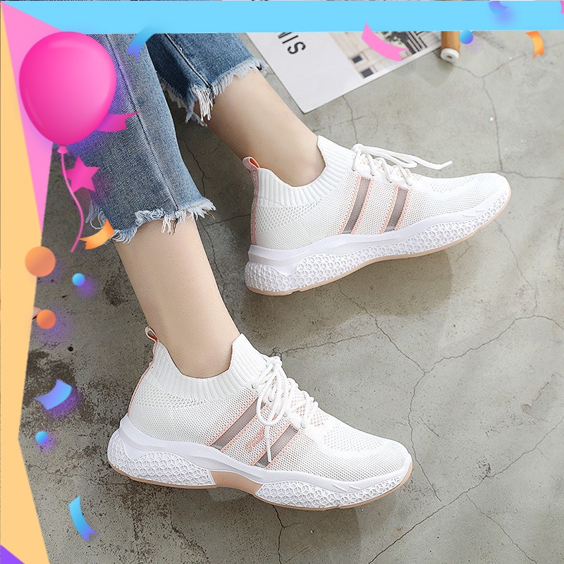 [Giá Rẻ] Giày thể thao nữ chất vải cao cấp giá rẻ đẹp, Giày nữ cao cấp phong cách thể thao xinh xắn