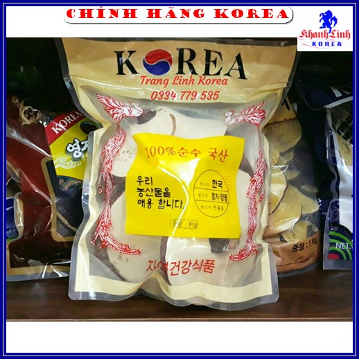 Nấm linh chi hàn quốc chính hãng, nấm túi sữa 1kg - Thanh nhiệt, thải độc, tăng đề kháng