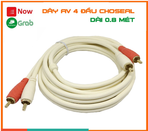 Dây hoa sen 4 đầu hoa sen 0.8m lõi đồng nguyên chất