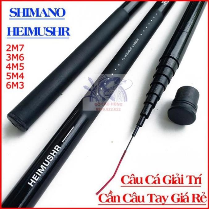 CẦN CÂU TAY SHIMANO - DAIWA 3H-4H, HÀNG CHẤT LƯỢNG, MẪU MÃ ĐẸP. CẦN ĐƠN. ĐỒ CÂU HÙNG ĐỒ CÂU CHẤT LUONG