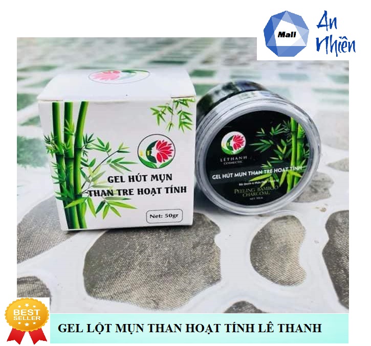 Gel Lột Mụn Than Hoạt Tính Lê Thanh - Mẫu Mới