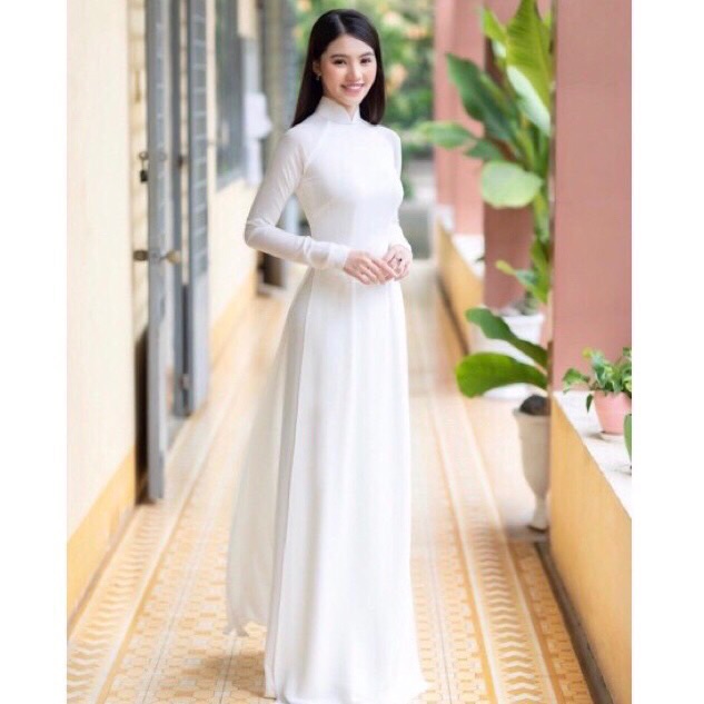 Áo dài trắng kỷ yếu học sinh