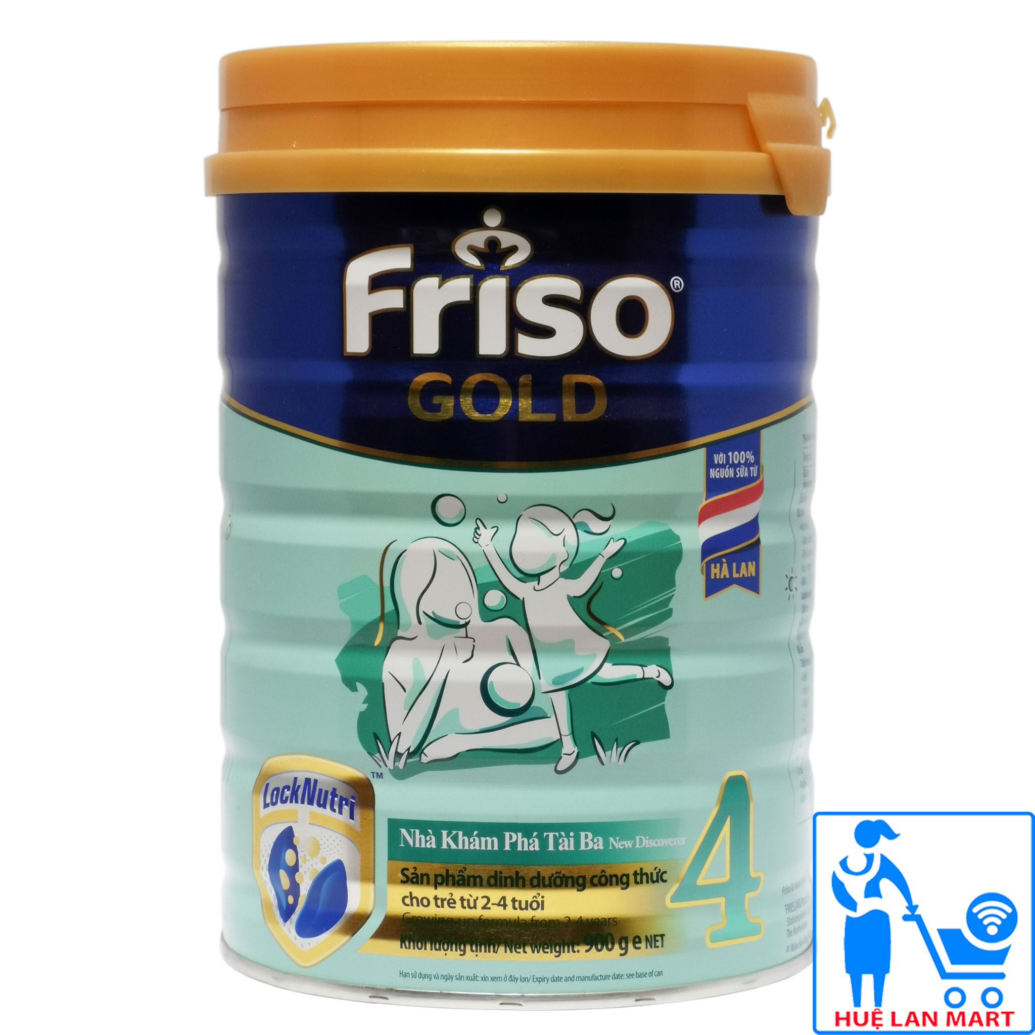 CHÍNH HÃNG Sữa Bột Friesland Campina Friso Gold 4 - Hộp 850g Sản phẩm dinh
