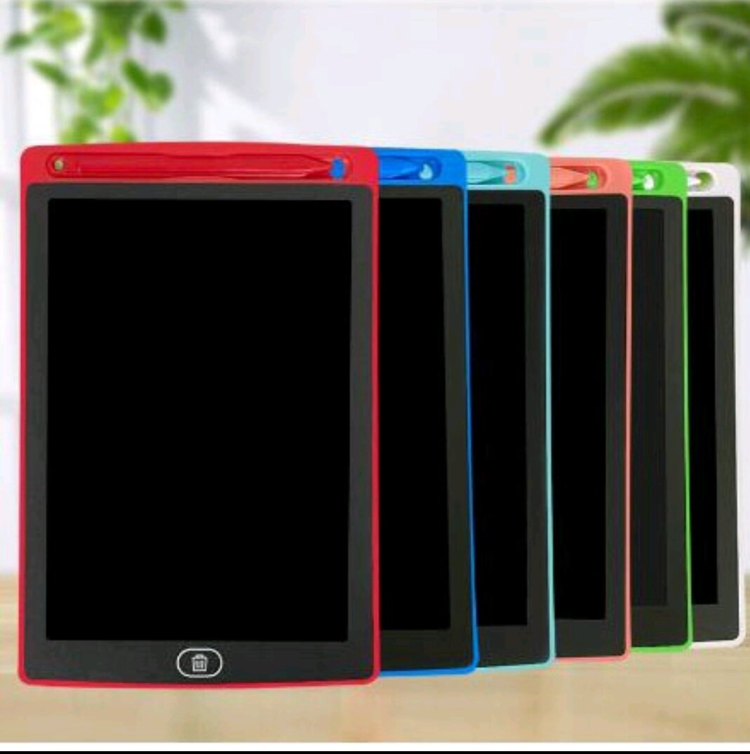 [FreeshipMAX] Bảng Viết Thông Minh LCD Đa Sắc Tự Xóa 8.5 inch Cho Bé Tập Viết ,Vẽ
