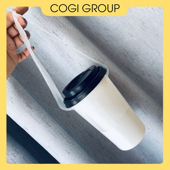 500g quai xách ly mang đi, túi chữ t dùng xách ly 10oz tới 24oz của COGI.