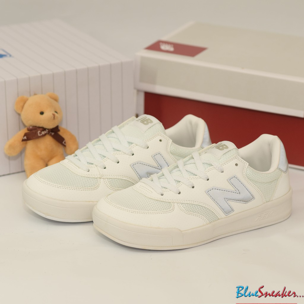 |siêu sale| giày sneaker nam nữ nb trắng chữ xám