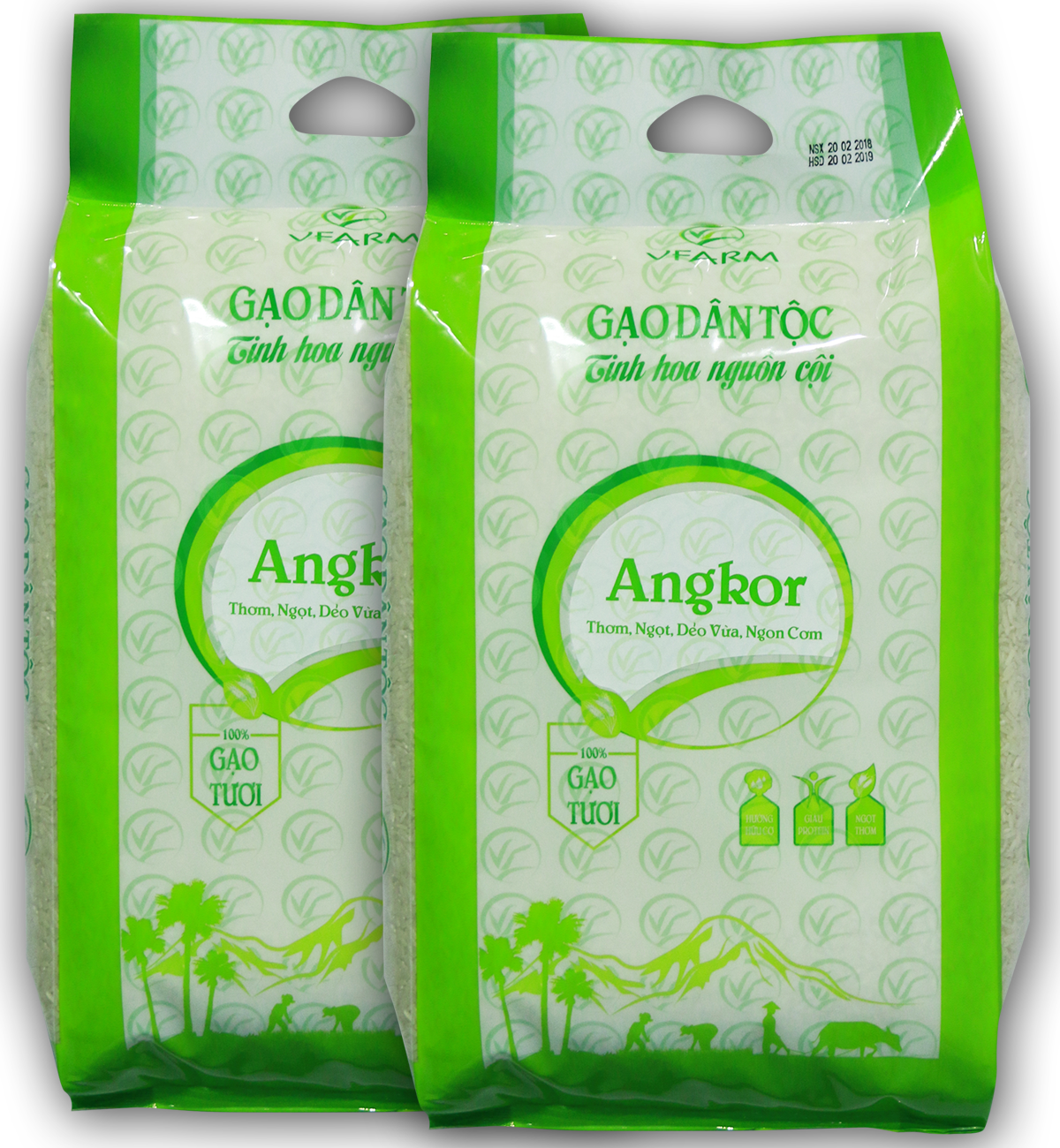 [HCM]Gạo đặc sản Campuchia Angkor 5KG - Gieo trồng tại vùng biên giơi Tây Ninh - Thơm ngon đặc biệt