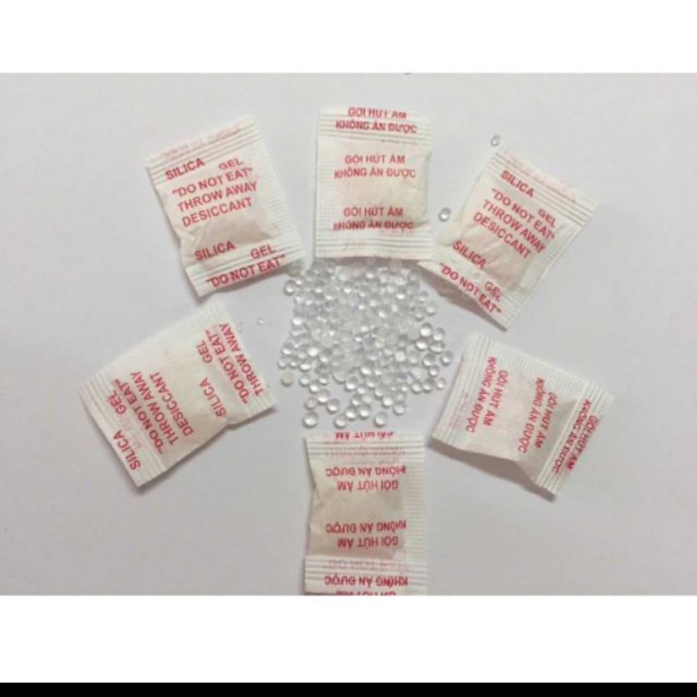 500g gói chống ẩm loại 1g màu đỏ