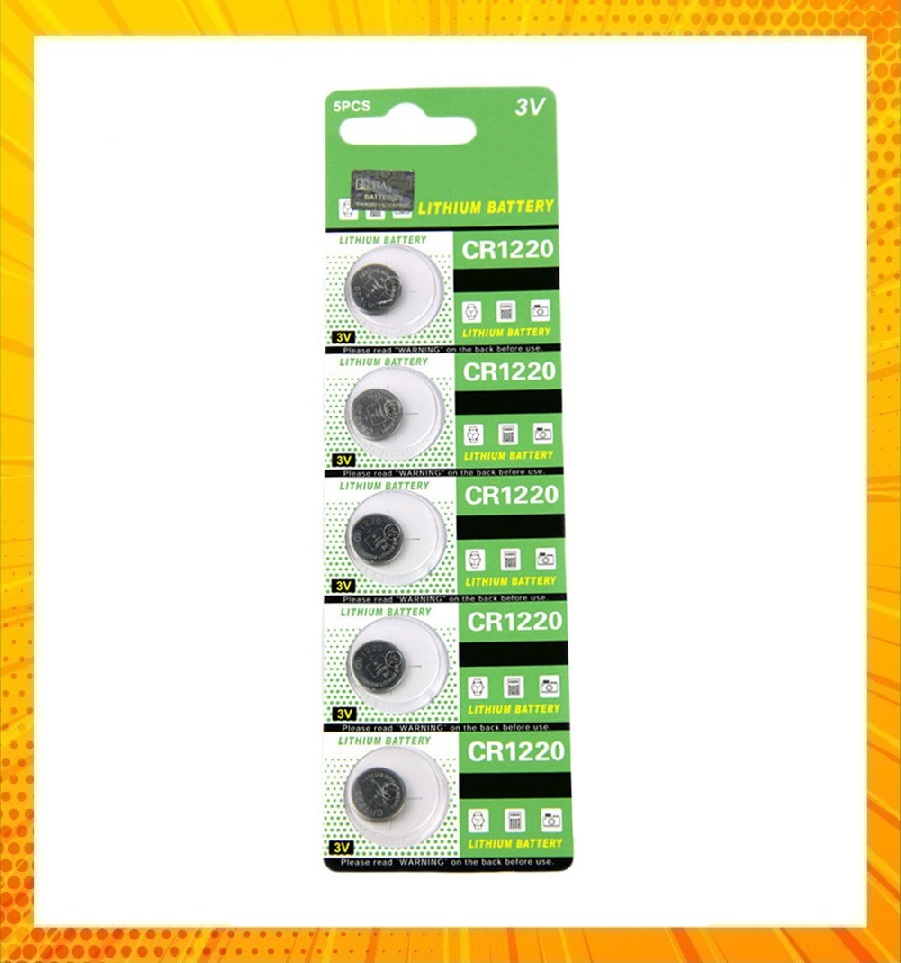 PIN CR1220 Lithium (1 vỉ 5 viên)
