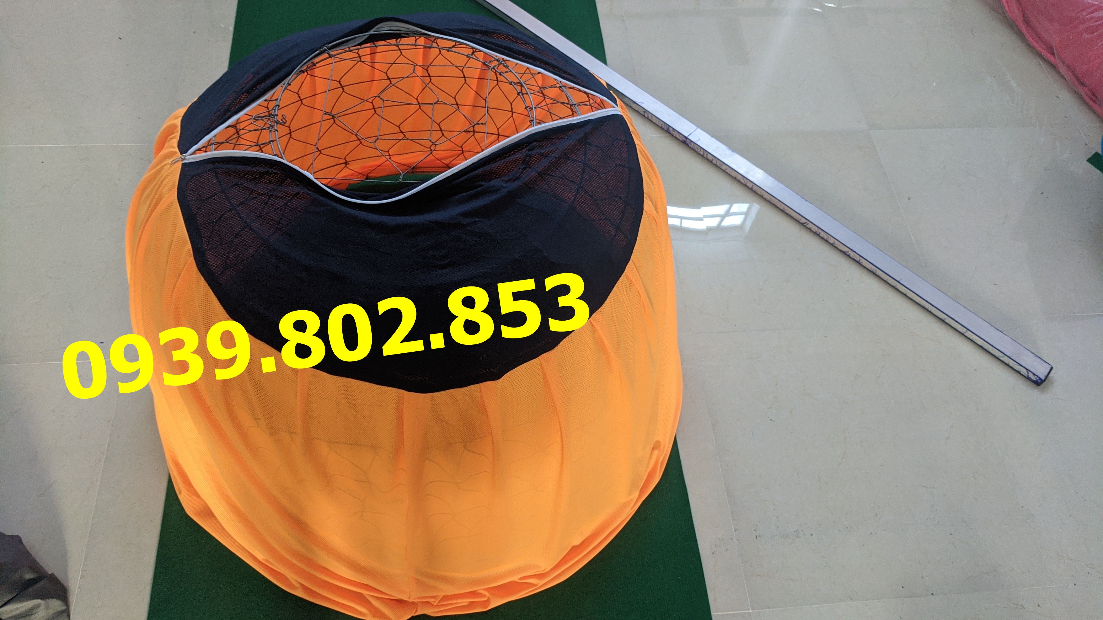 05 Mùng gà nòi có dây kéo| Áo trùm bội gà có dây kéo 1m2