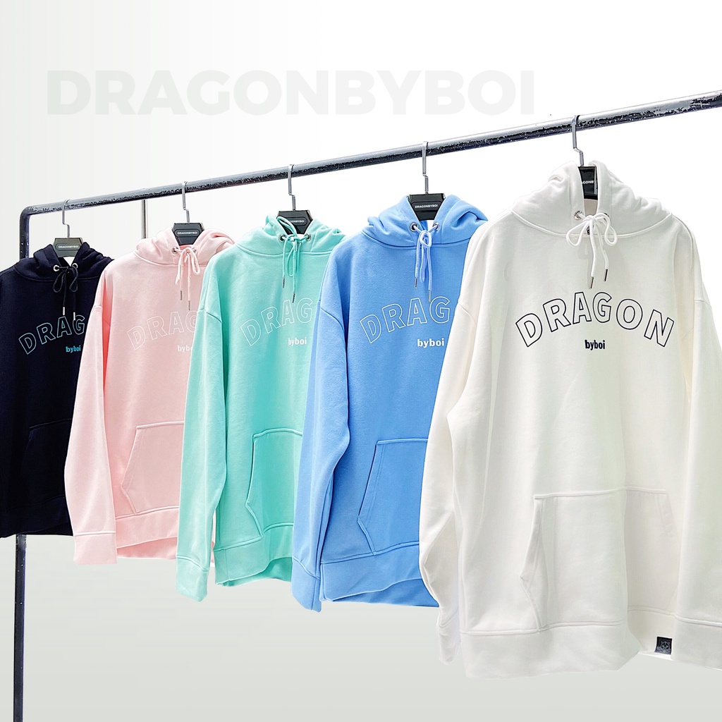 Áo Khoác Local Brand - ÁO HOODIE BASIC Dragonbyboi cao cấp, nỉ bông trơn - nhiều màu
