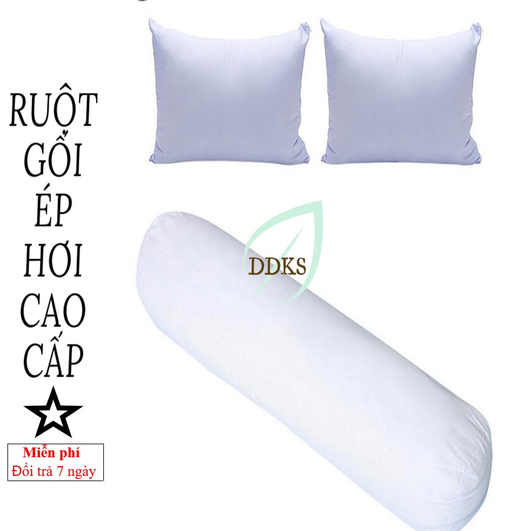 Ruột gối ngủ cao cấp bông gòn 3d nhập khẩu kháng khuẩn cho bạn giấc ngủ trọn vẹn