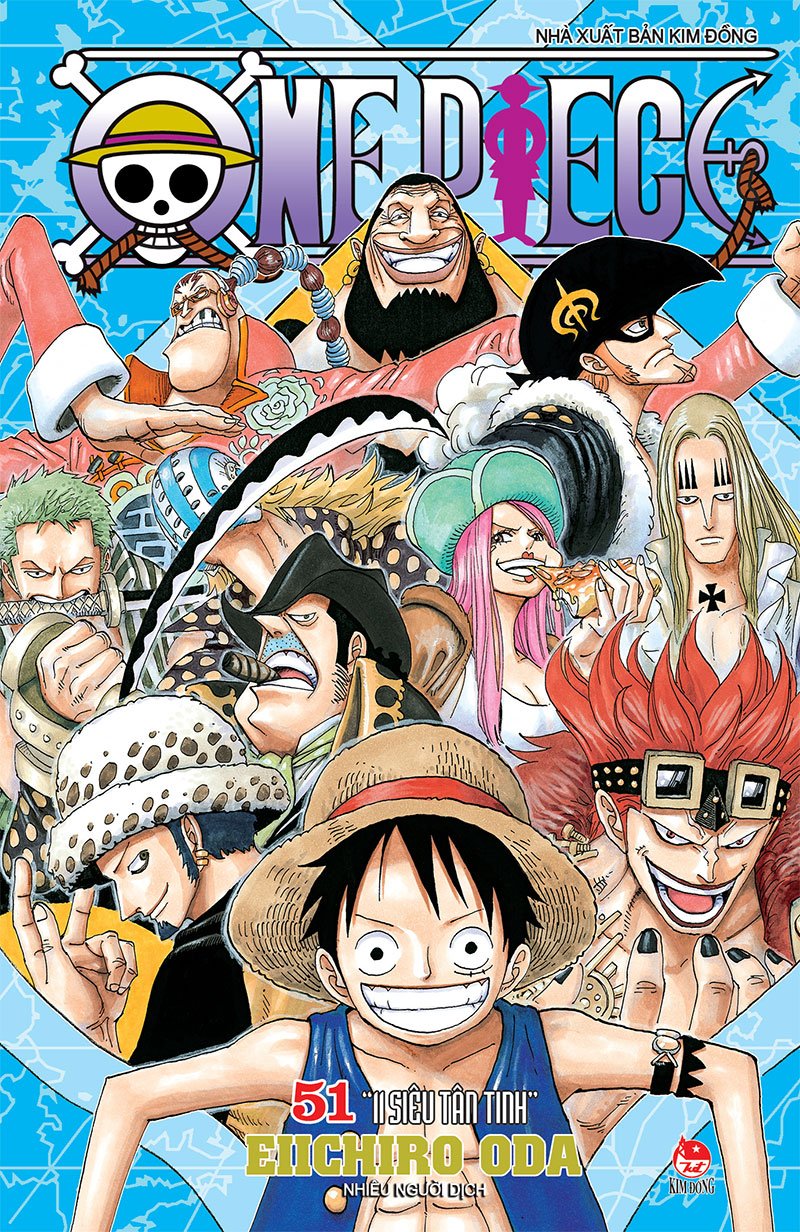 Kim đồng - one piece - tập 51