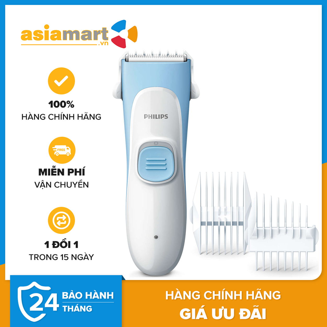 Máy cắt tóc cho bé Philips HC1055