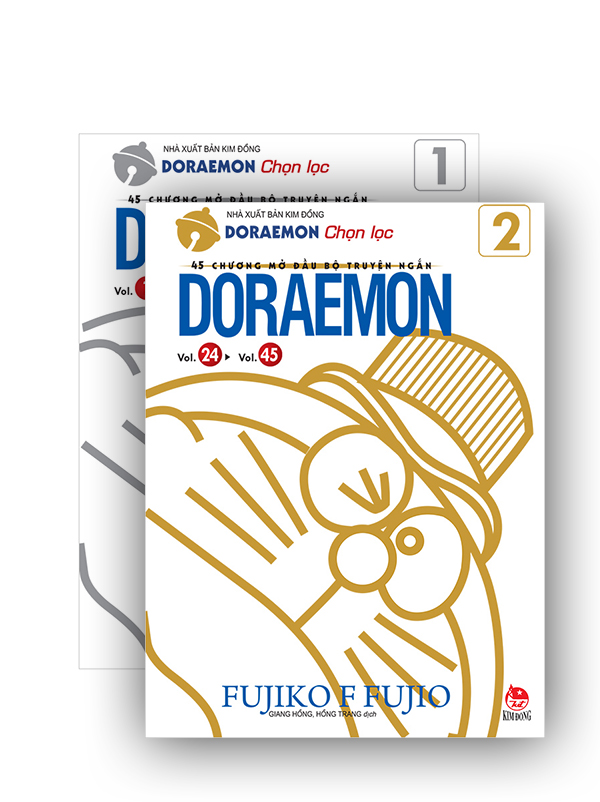 Kim Đồng - Combo 45 chương mở đầu bộ truyện ngắn Doraemon