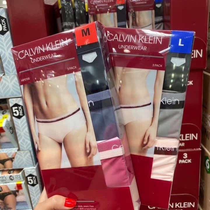 Quần Lót Nữ CK nguyên set có Viền Lưng ( Size M- US )-  Hàng Mỹ