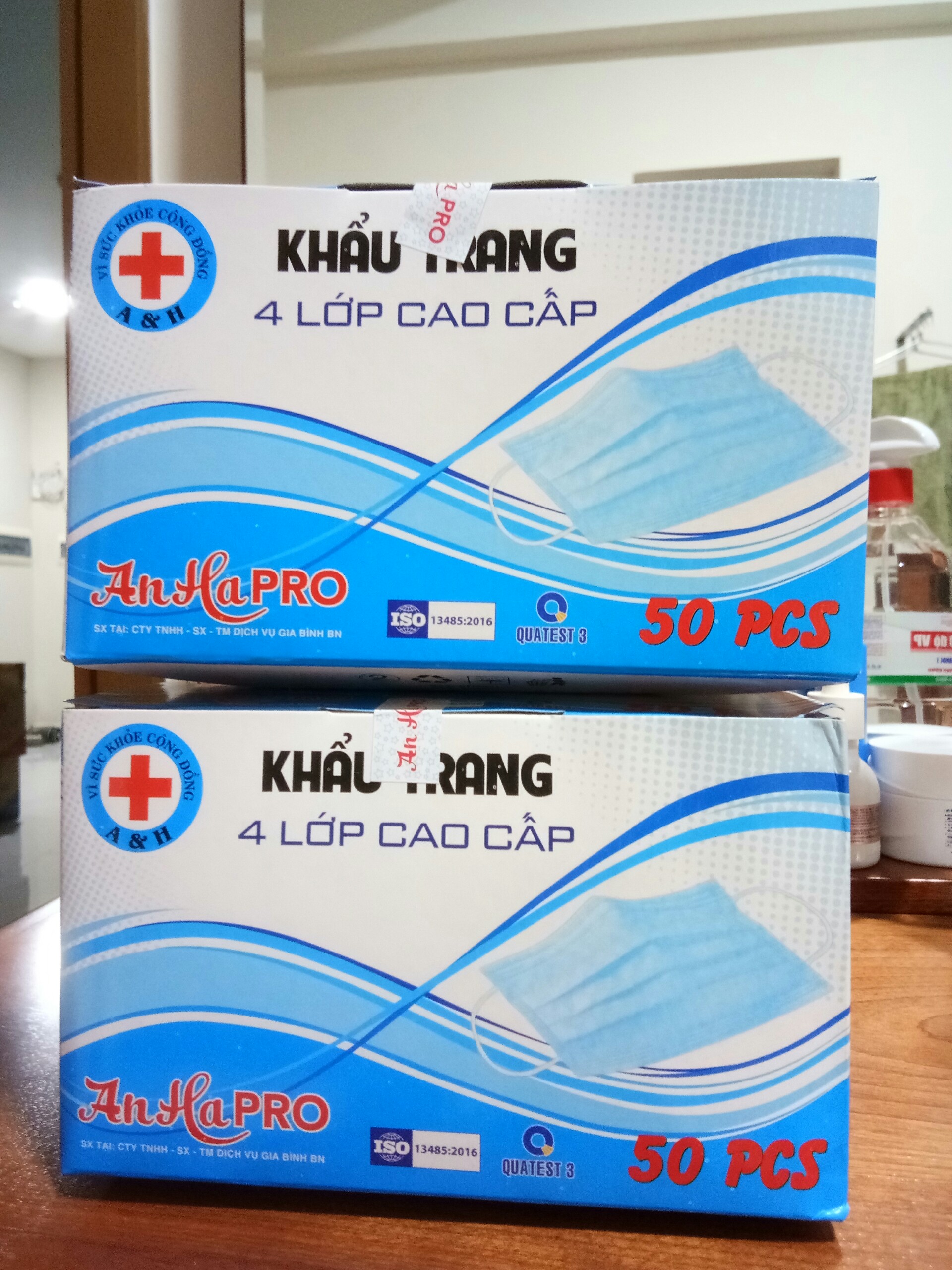 Khẩu trang AnHa pro 4 lớp
