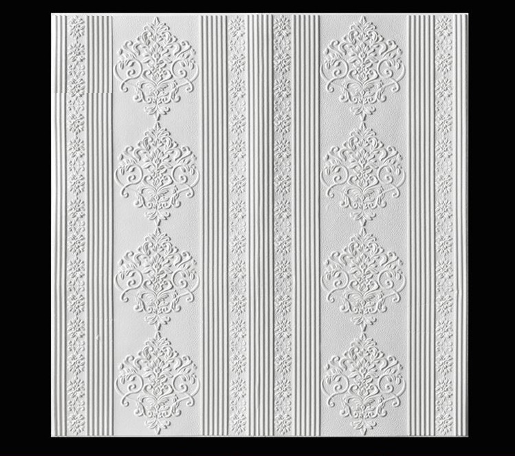 [Combo 5 tấm] Xốp dán tường loại 1 , hoạt tiết tân cổ điển 3 , độ dày 5 ly