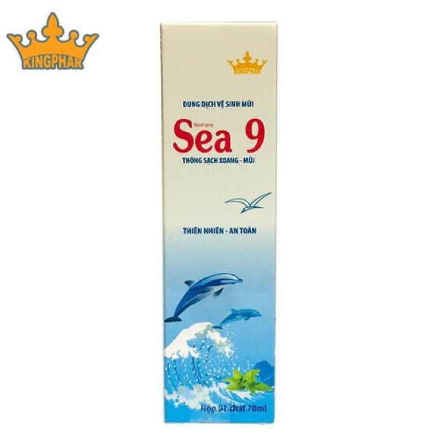 Dung dịch vệ sinh mũi sea 9 chai 70ml