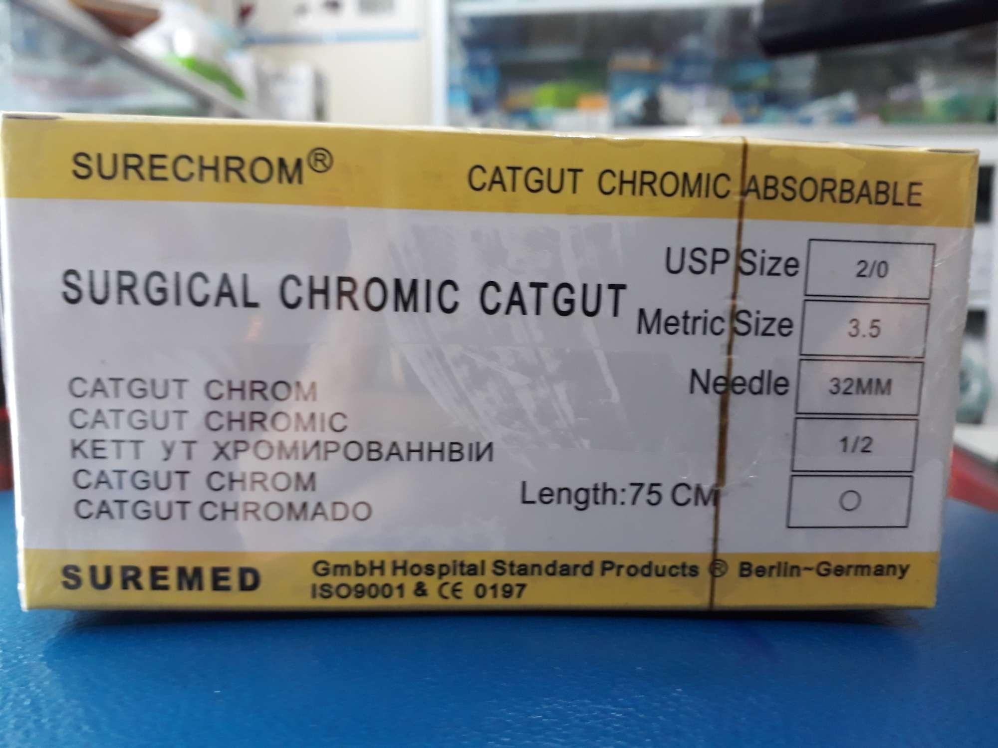 Combo 2 hộp chỉ catgut 2/0