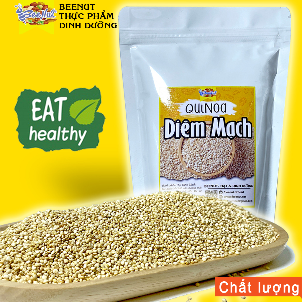 Hạt diêm mạch trắng Quinoa trắng Giảm cân hiệu quả - Thực phẩm dinh dưỡng Đồ ăn vặt Healthy BeeNut