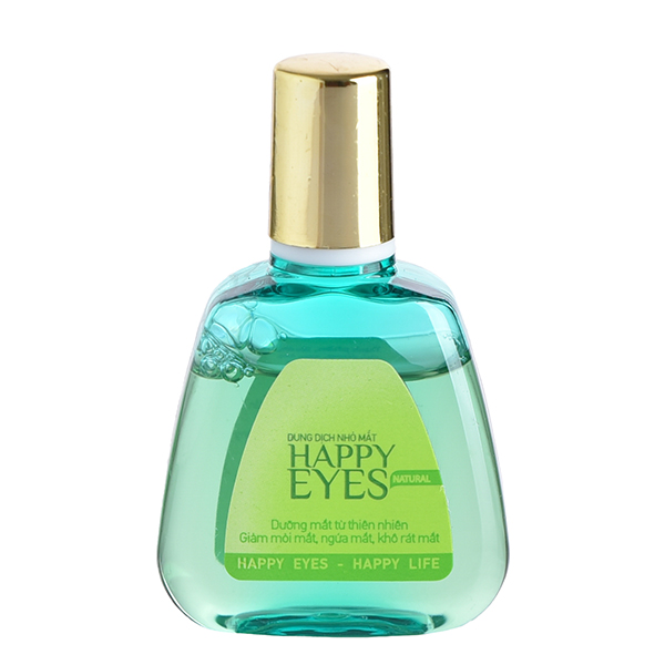 Combo 5 chai dung dịch nhỏ mắt happy eyes natural 15ml