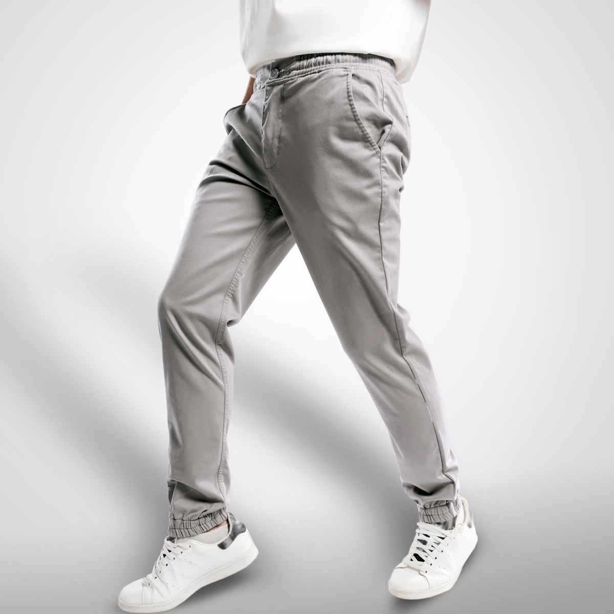 Quần Jogger Kaki Nam Co Giãn Zip Khóa Kéo Thời Trang Fs JGK01 Chọn Màu