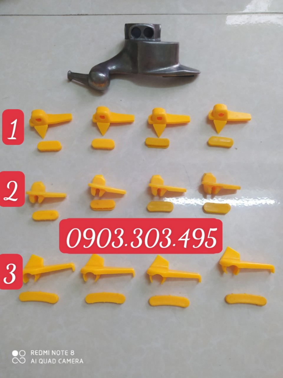 Bộ 10 nẹp nhựa mỏ vịt máy ra vào lốp