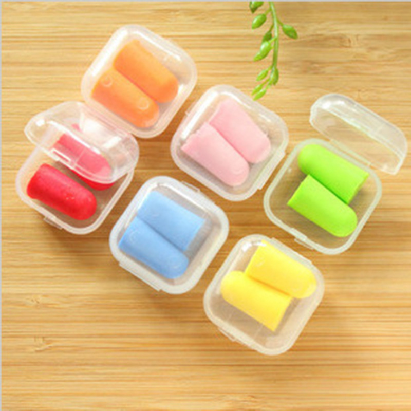 2 nút bịt tai chống ồn chống nước , 1 cặp có hộp